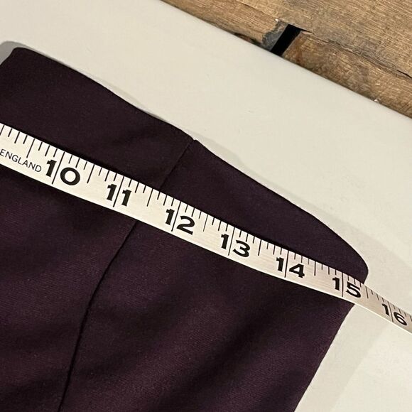 Bishop & Young strapless bodycon dress in deep plum color - M - Picture 5 of 9